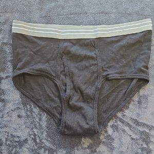 Basic Editions Men's Black Briefs